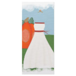 Princess Wedding Dress, custom menu cards Custom Rack Cards