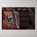 Princess Wild Heart inspirational, © Kim McElroy Print