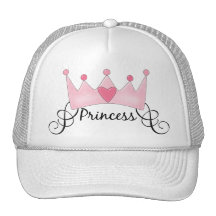 Princess with Crown - Customize! Hat