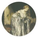 Princess with Sparkle Dress Large Size sticker