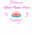 edun_live_kids_tshirt - Celebrate your little princess's third birthday with this Princess (Your Name) 3rd Birthday Shirt!  Customizable with your child's name.