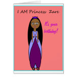 Princess Zare Birthday Card