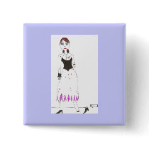 Princess Zombie the 3rd Buttons