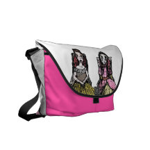 Princesses Rule Messenger Bag