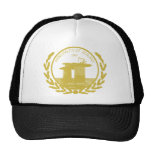 principado del escudo del sello del sealand gorros  