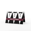 PRINCIPAL SPONSOR Invitation - 3 Tuxedos cards by JaclinArt PRINCIPAL SPONSOR Invitation - 3 Tuxedos cards