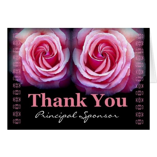 thank you card for principal sponsors