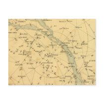 Principal Stars Visible to Great Britain Post Card