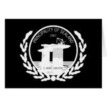 principality of sealand seal crest cards by strk3 principality of sealand seal crest cards