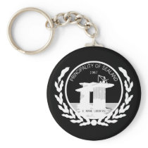 principality of sealand seal crest key chains