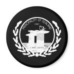 principality of sealand seal crest magnets