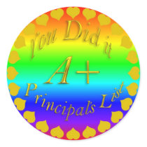 Principal's List Stickers by SherryHolderHunt Principal's List Stickers