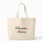 Principessa Italiana (Italian Princess) Canvas Bags