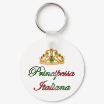 Principessa Italiana (Italian Princess) keychains by claybuster Principessa Italiana (Italian Princess) keychains