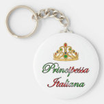 Principessa Italiana (Italian Princess) Keychains