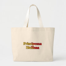 Principessa Siciliana. Bolsas Lienzo
