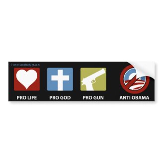 Funny Sticker  Barak on Princples Against Obama Bumper Sticker P128570165036885678en7pq 328