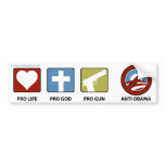 Princples Against Obama Bumper Stickers