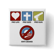 Princples Against Obama Pin