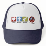 Princples Against Obama Trucker Hat