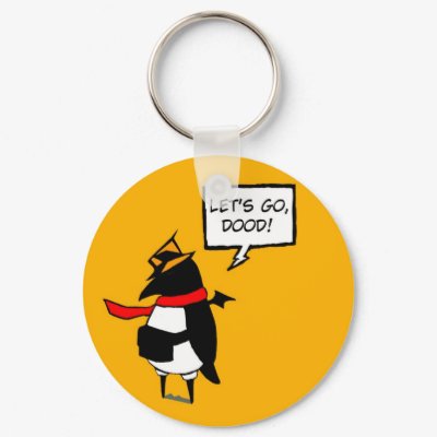Prinny Esc keychain