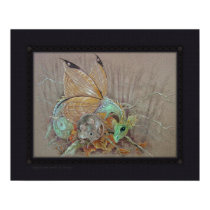 Print - Butterfly Dragon & the Mouse