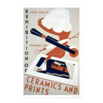 Print & Ceramics Expo 1938 WPA