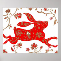 Print, Chinese New Year Rabbit