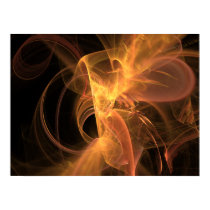 Print: Golden Swirl