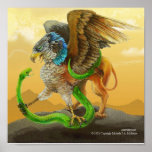 Print - Gryphon & the Snake