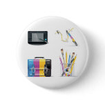 Print Icons3 Pinback Button