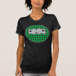 Print Ladies Big Dark Shirt
