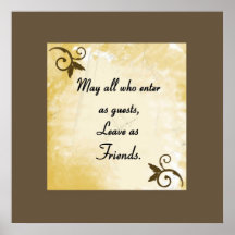 Print - Leave as Friends