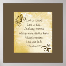 Print - Love is Patient