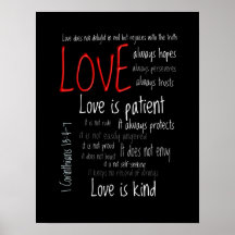 Print - Love is Patient Mix 2