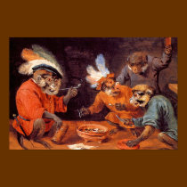 Print: Monkey Tavern