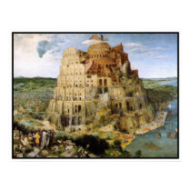 Print/Poster: Tower of Babel - Peter Bruegel