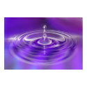 Print - Purple Water Drop print