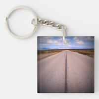 Print Square Phone Photo Double-Sided Square Acrylic Keychain