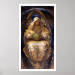 Print: "The All-Pervading" by George Watts