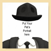 Print: The Well Dressed Pet by VintagePets Print: The Well Dressed Pet