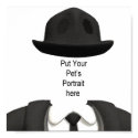 Print: The Well Dressed Pet by VintagePets Print: The Well Dressed Pet