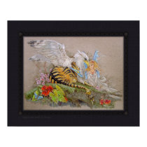 Print - Tiger Gryphon & the Butterfly Fairy