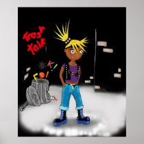 Print "Trash Talk" - by Kev Moore