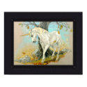 Print - Unicorn Summer's End by pawtraitart Print - Unicorn Summer's End