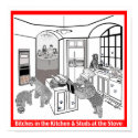 Print: Wheaten Terrier: "Bitches in the Kitchen" by wheatenterrier Print: Wheaten Terrier: "Bitches in the Kitchen"