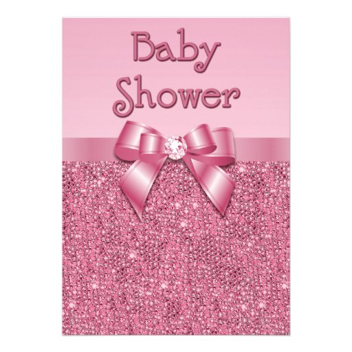 printed_pink_sequins_and_bow_girls_baby_shower_invitation ...