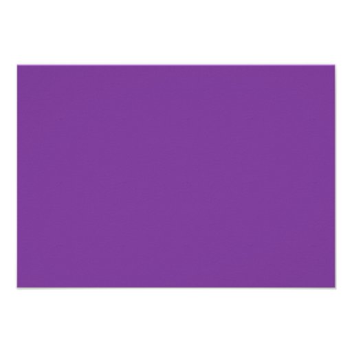 PRINTED RIBBON Purple, White, Silver Reply Card