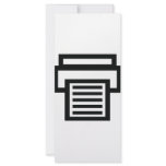 printer icon rack cards