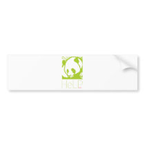 Priority species: Giant panda Bumper Sticker